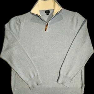 J.Crew Men's Quarter Zip Sweater XL